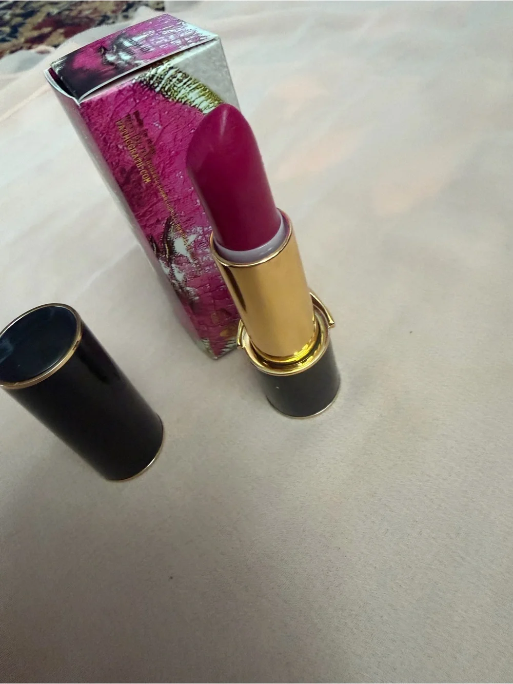 PAT McGRATH Labs Luxetrance 413 lipstick shade pink ultraness